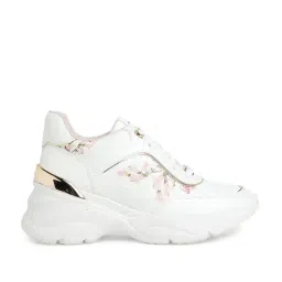 Aldo Women's White Running Shoes-picture-16