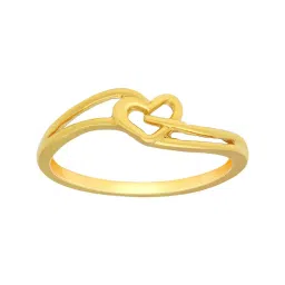 Malabar Gold and Diamonds 22k Gold Heart Ring for Women image 1