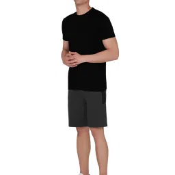 XYXX Black Round Neck T-Shirt image 5