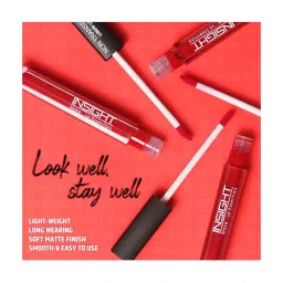 Insight Cosmetics Non Transfer Liquid Lipstick 10-Midnight Pink - 6 ml image 4