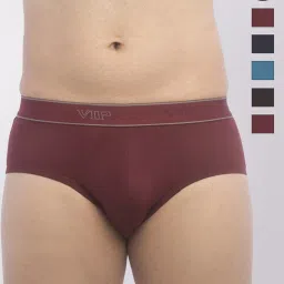 Vip Assorted Cotton Skinny Fit Briefs - Pack Of 5 image 1