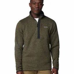 Columbia Green Regular Fit Printed Sports Sweatshirt image 1