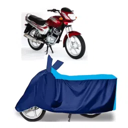 Auto Pearl Two Wheeler Cover for TVS Victor GLX - Cyan, Blue-picture-23