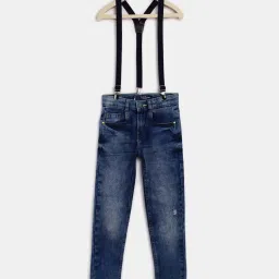 Tales & Stories Boys Blue Slim Fit Jeans image 1