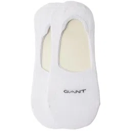 Gant White Cotton Textured Socks Pack of 2 image 1