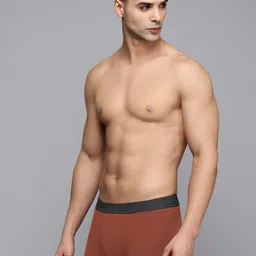HRX by Hrithik Roshan Pure Cotton Stretchable Short Trunk HRX_TRK_003_RUST/EB/_1PC image 4