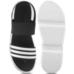 Catwalk Women's Black Sling Back Wedges image 4