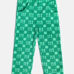 MINIKLUB Kids Green Checks Pants image 3