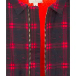 Cherry Crumble By Nitt Hyman Kids Multicolor Checks Jacket image 3