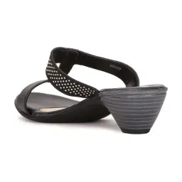 Bata Women's Black T-Strap Sandals image 5