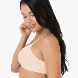 Amante Almond Non-wired Padded T-Shirt Bra image 3