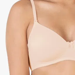 Amante Almond Non-wired Padded T-Shirt Bra image 5