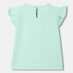 Elle Girls Green Top image 2