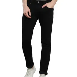 Tommy Hilfiger Slim New Black Stretch Lightly Washed Mid Rise Jeans-picture-15