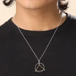 Kicky & Perky 925 Sterling Silver Pendant for Men image 4