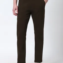 Peter England Casuals Men Super Mid-Rise Slim Fit Formal Trouser-picture-31