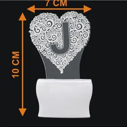 1ST TIME Red & White Textured Acrylic Contemporary Abstract Shaped Shaped Wall Lamp image 5