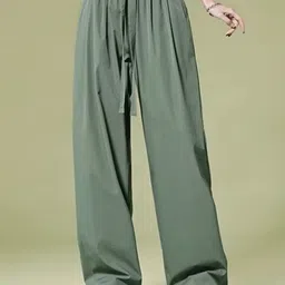 StyleCast Women Loose Fit Mid-Rise Trousers-picture-21
