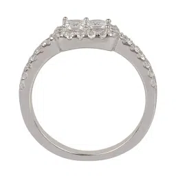 The Real Effect London Intricate and Contemporary 92.5 Sterling Silver Ring for Women image 3