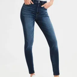 American Eagle Outfitters Blue Skinny Fit High Rise Jeans-picture-28