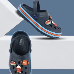 NEOZ Kids K SKR SUPER Navy Clogs image 1
