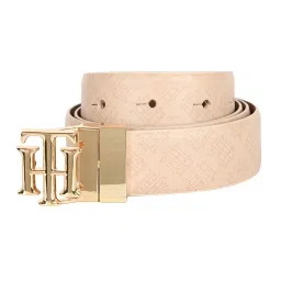 TOMMY HILFIGER Belt for Women, Large, Colette, BEIGE+TAN image 1