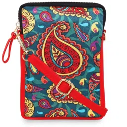 Sabhyata Multicolor Printed Small Cross Body Bag image 1