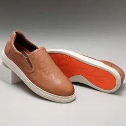 Ruosh Men's The Cool Tan Loafers image 1