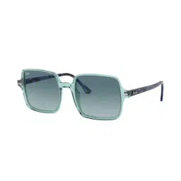 Ray-Ban 0RB1973 Aqua Blue Gradient Icons Square Sunglasses - 53 mm image 2