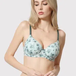 Van Heusen Women Blue Under Wired Padded Bra-picture-12