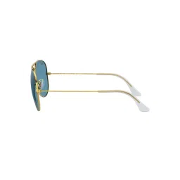 Ray-Ban 0RB3025 Light Blue Polarized Icons Aviator - 58 mm image 3