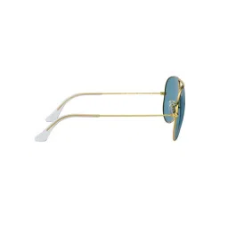 Ray-Ban 0RB3025 Light Blue Polarized Icons Aviator - 58 mm image 4