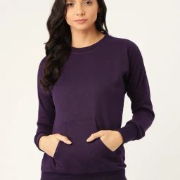 Belle Fille Purple Full Sleeves Sweatshirt-picture-49