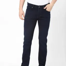 celio Celio* Dark Blue Cotton Straight Fit Jeans-picture-30