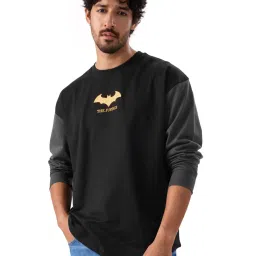 The Souled Store Batman: The Justice Multicolor Oversized T-Shirt image 1
