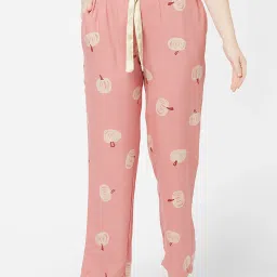 Sweet Dreams Pink Printed Lounge Pants image 1