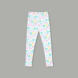 Fame Forever by Lifestyle Girls White Regular Fit Knit Bottom image 1