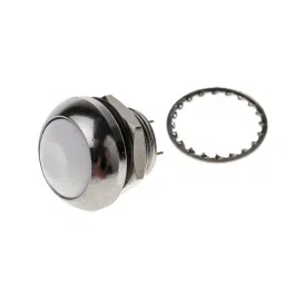 RS PRO Miniature Push Button Switch SPST Momentary 13.6 mm Solder Lug White, 8919845-picture-34