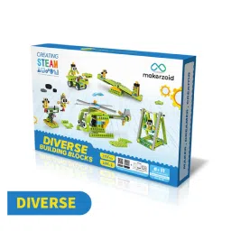 makerzoid 100-in-1 Building Blocks Set STEAM Building Blocks Educational Toys For Boys and Girls, Gift For Kids 6+ Yeas Old - RS7142makerzoid 100-in-1 Building Blocks Set STEAM Building Blocks Educational Toys For Boys and Girls, Gift For Kids 6+ Yeas Old - RS7142-picture-18