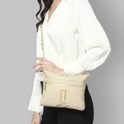Lavie Luxe Beige LX Quick24 Tpzp Sling Handbag image 1