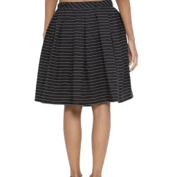 Rooted Black Striped Skirt image 2