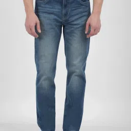 Numero Uno Blue Slim Fit Faded Jeans image 1
