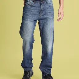 Bene Kleed Men Straight Fit Light Fade Mid-Rise Jeans image 1