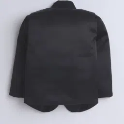 Fourfolds Kids Black Embroidery Indowestern Sets image 2