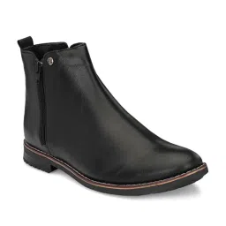 El Paso Men's Black Casual Boots image 2