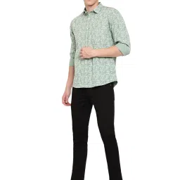 Cantabil Black Regular Fit Lightly Washed Jeans image 5