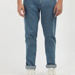 Tommy Hilfiger Blue Cotton Slim Fit Jeans-image-80