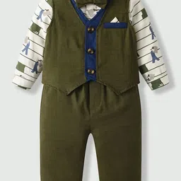 Hopscotch Boys Printed Shirt with Trousers-picture-54