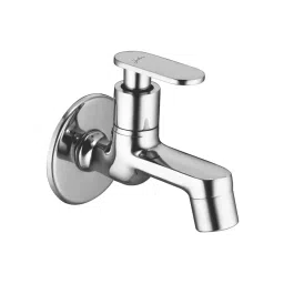 Jabra Bib Cock Leaf Series Brass Chrome Finish Wall Mount Silver-picture-36