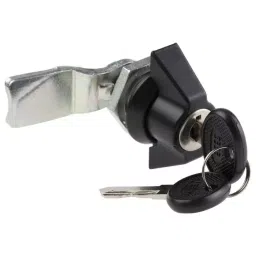 RS PRO Clear Cabinet Lock, 24.5 mm Panel-to-Tongue, 22.2 x 20.2 mm Cutout, Key Unlock Model No 1461796 image 2